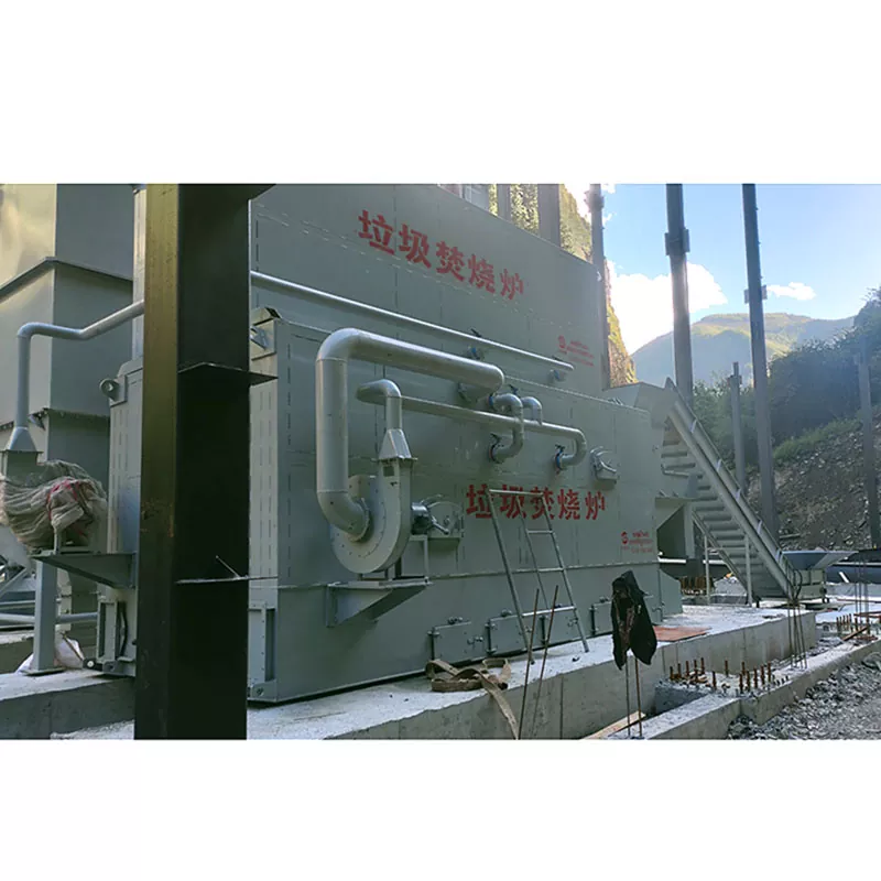 5 ton binnenlandse afvalverbranding